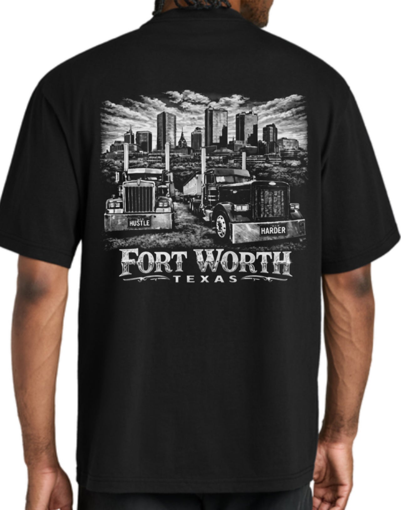 Hustle Harder Ft. Worth T-Shirt