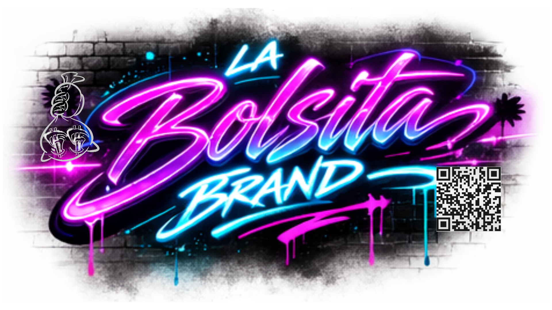 La Bolsita Neon Decal